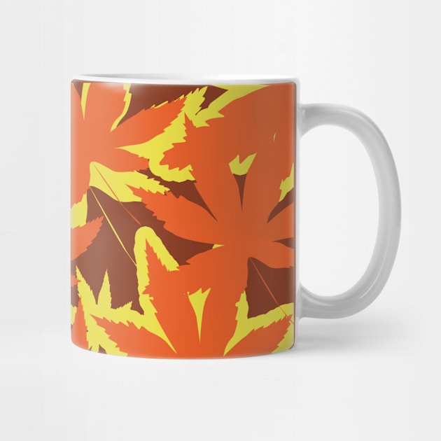 Autumn Leaves Print by LupiJr